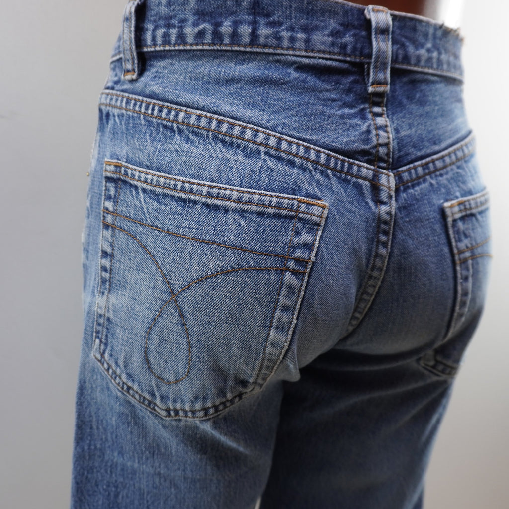 Pantalones Cortos Vaqueros Calvin Klein para Hombre Usados - Azul, S
