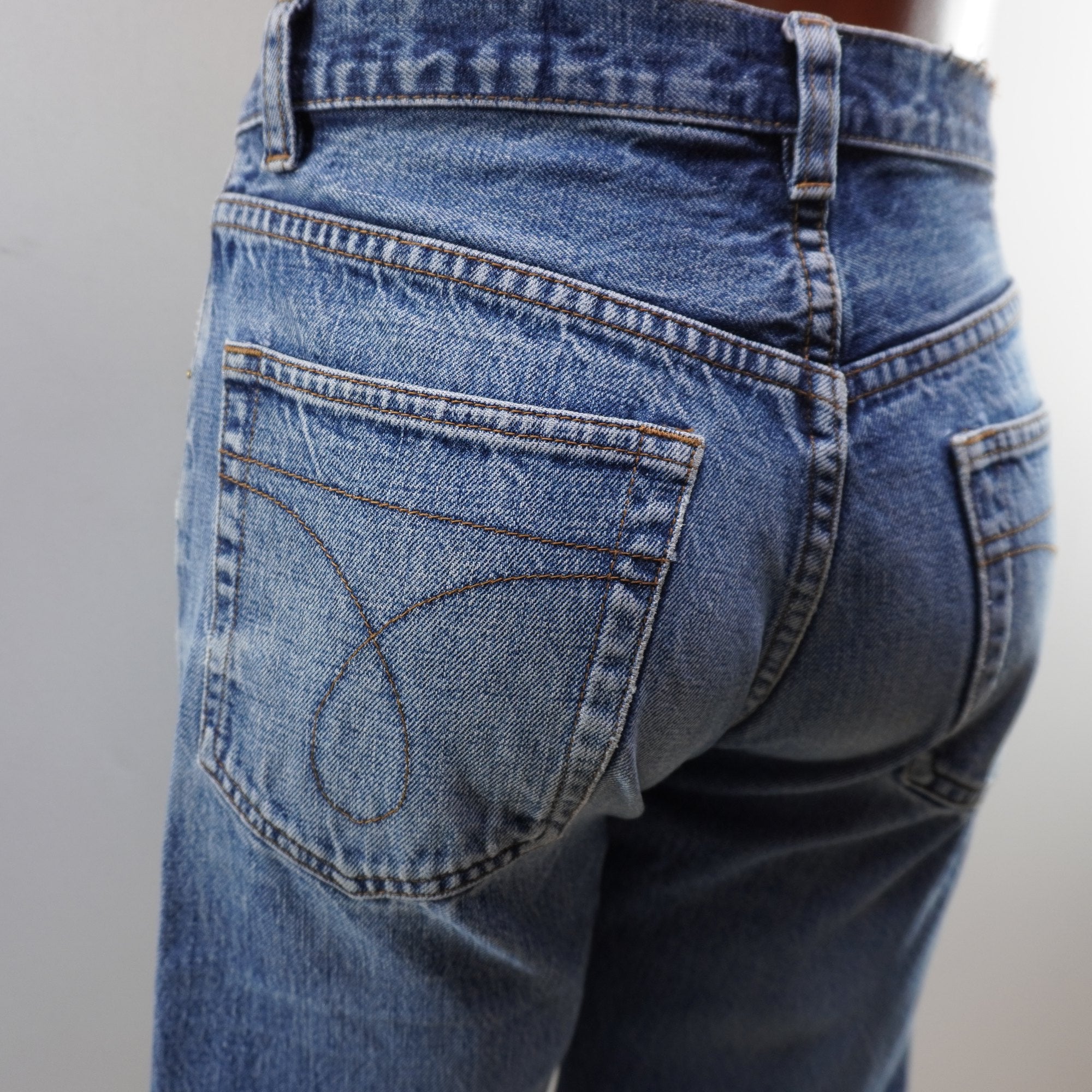 Pantalones Cortos Vaqueros Calvin Klein para Hombre Usados - Azul, S