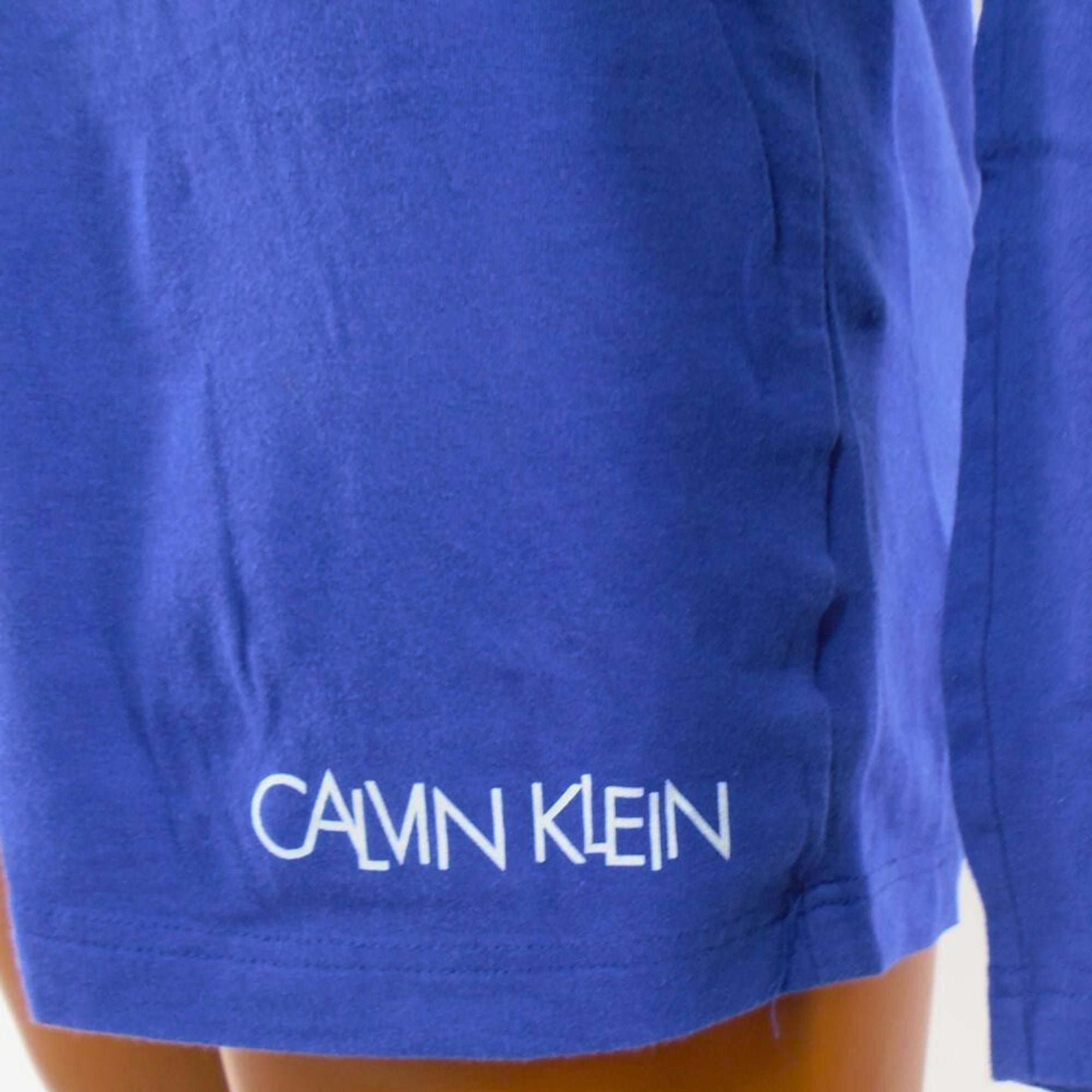 Men's Sweatshirt Calvin Klein. Dark blue. L. Used. Good