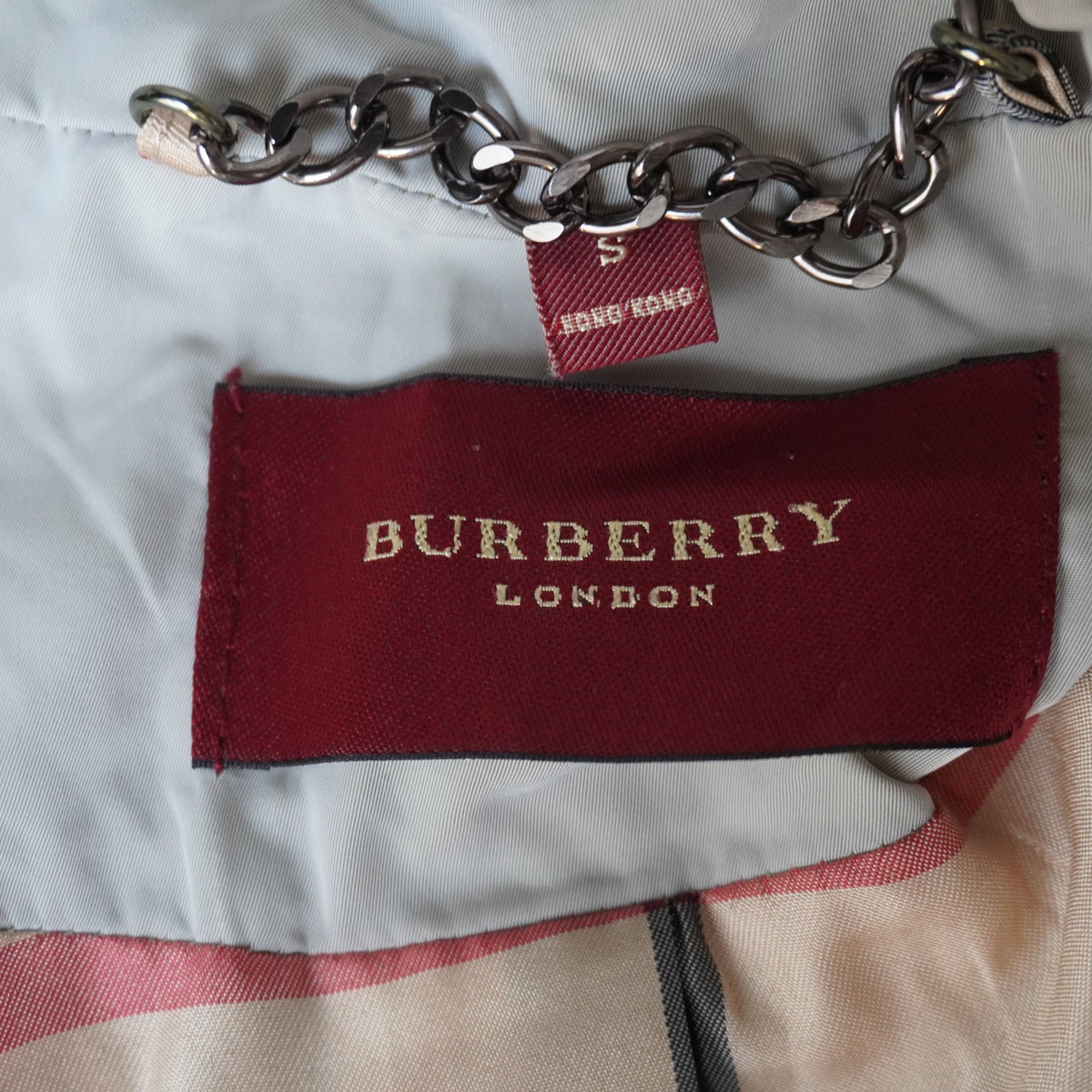Gabardina Burberry para Mujer Usada - Beige, S