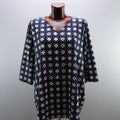 Camiseta Ulla Popken para Mujer Usada - Azul Marino, XXXL