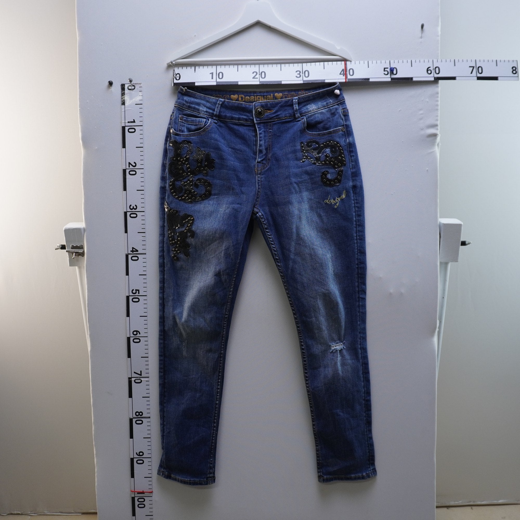 Vaqueros Desigual para Mujeres Usados - Azul, XL