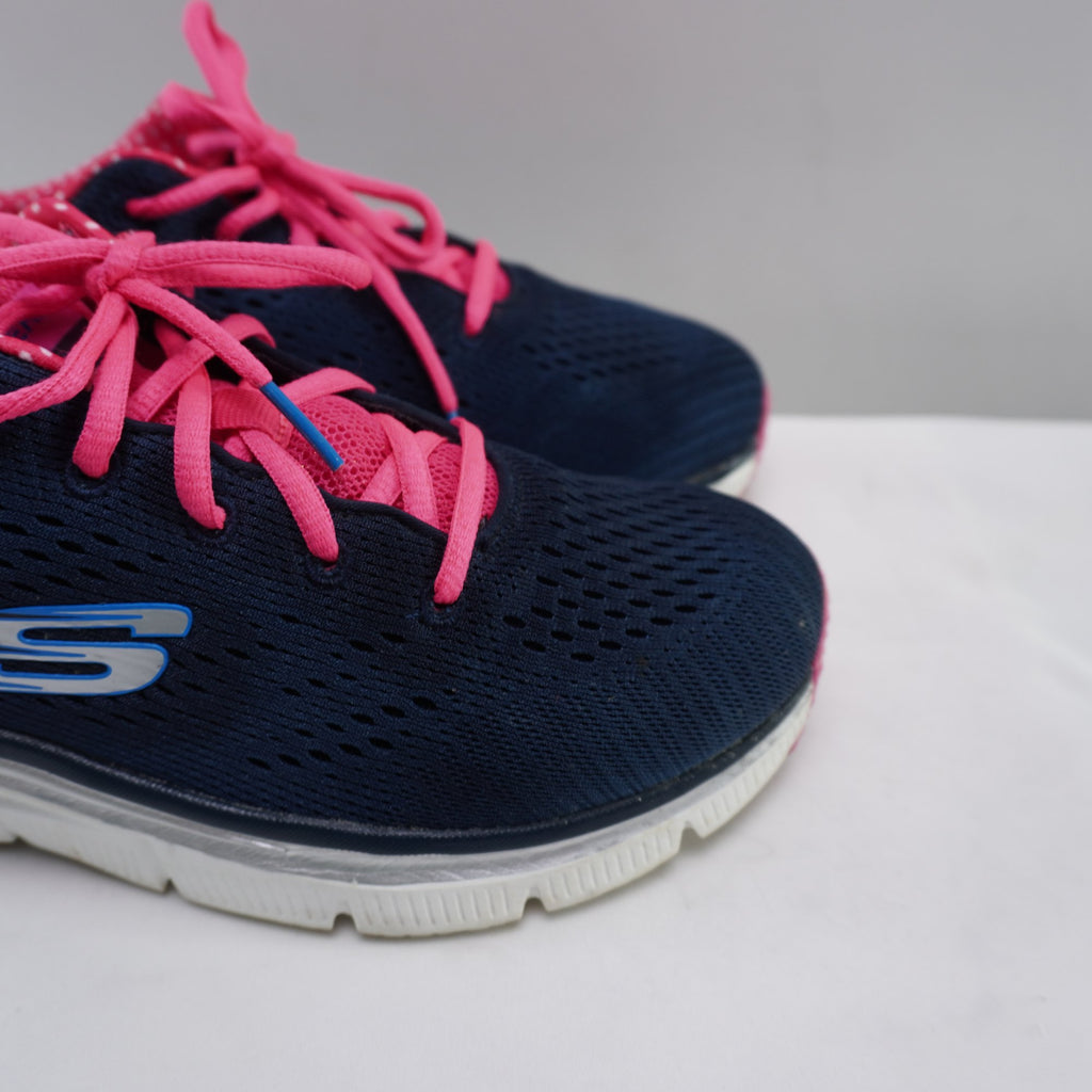 Zapatillas Skechers para Mujer Usadas - Azul Marino, Talla 39