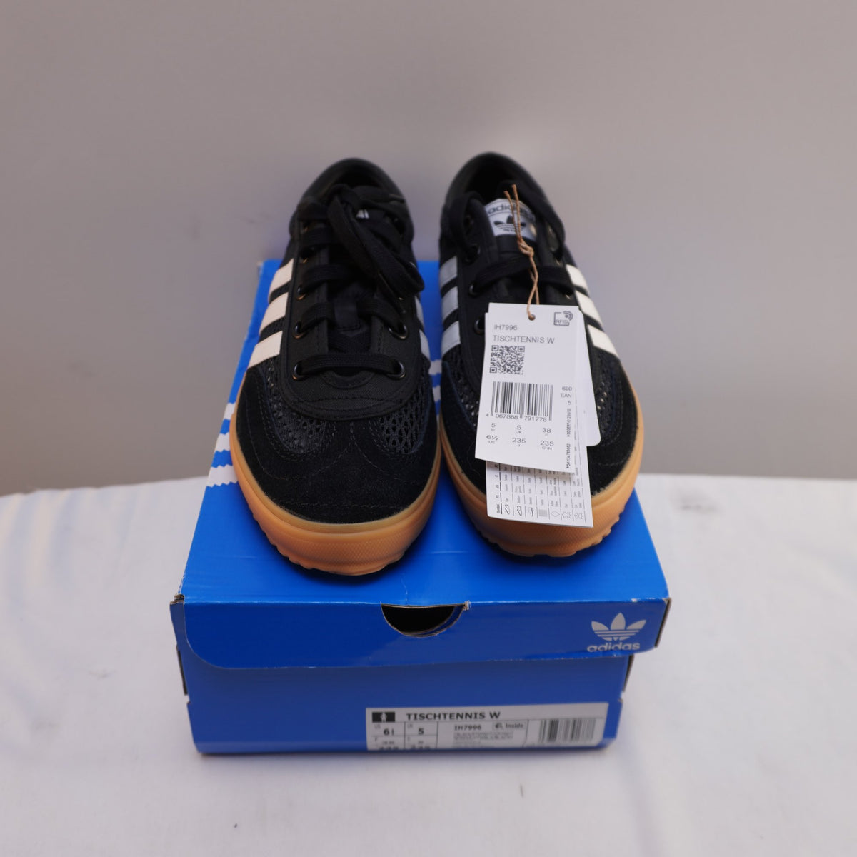 Zapatillas Adidas para Mujer Usadas - Negro, Talla 38