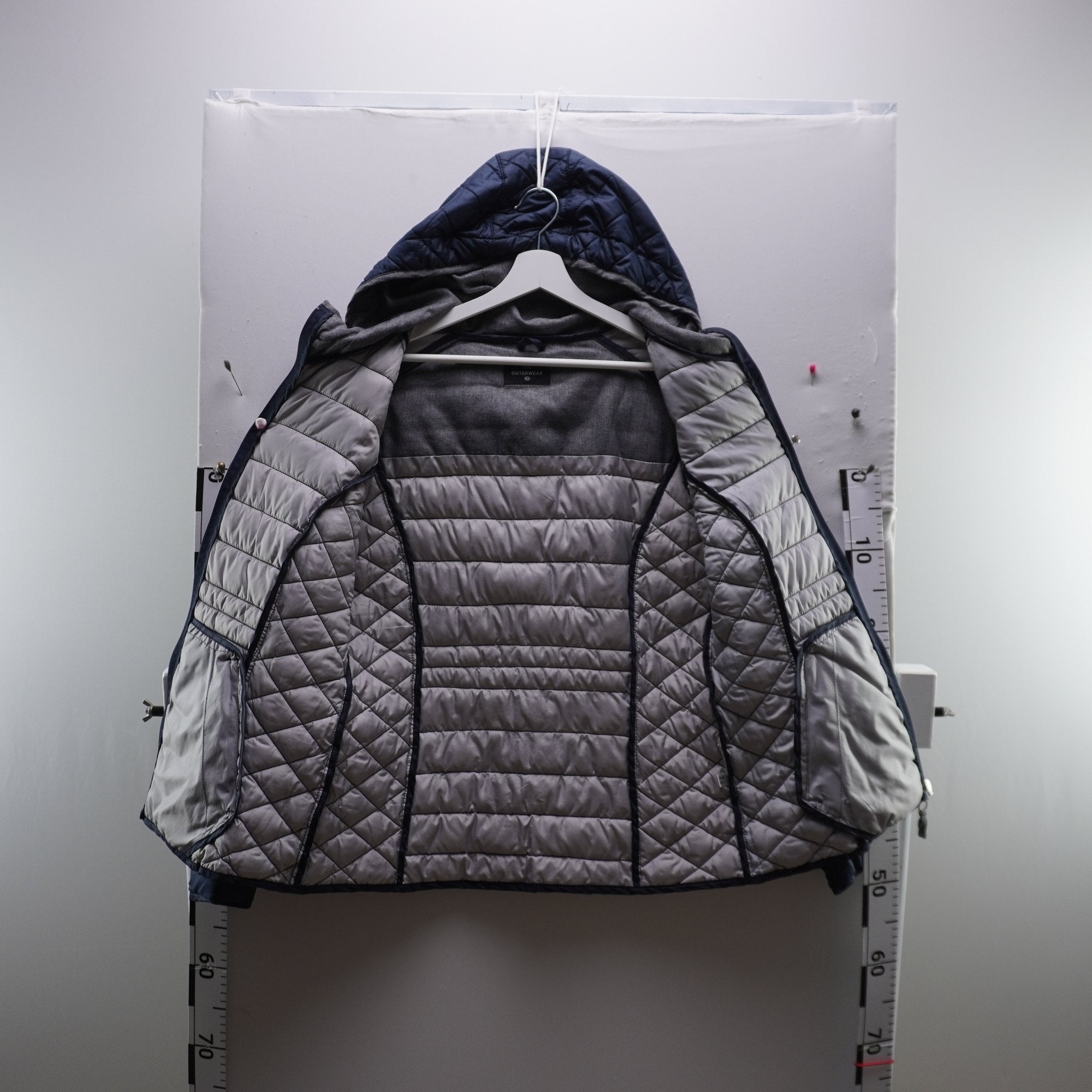 Parka C&A para Mujer Usada - Azul Marino, XL