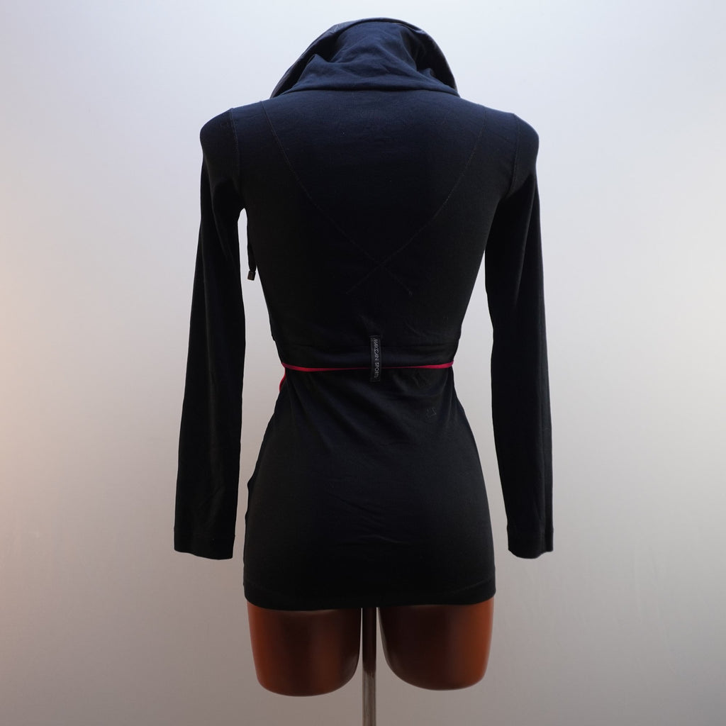 Sudadera con Capucha Marc Cain para Mujer Usada - Negra, Pequeña (S)