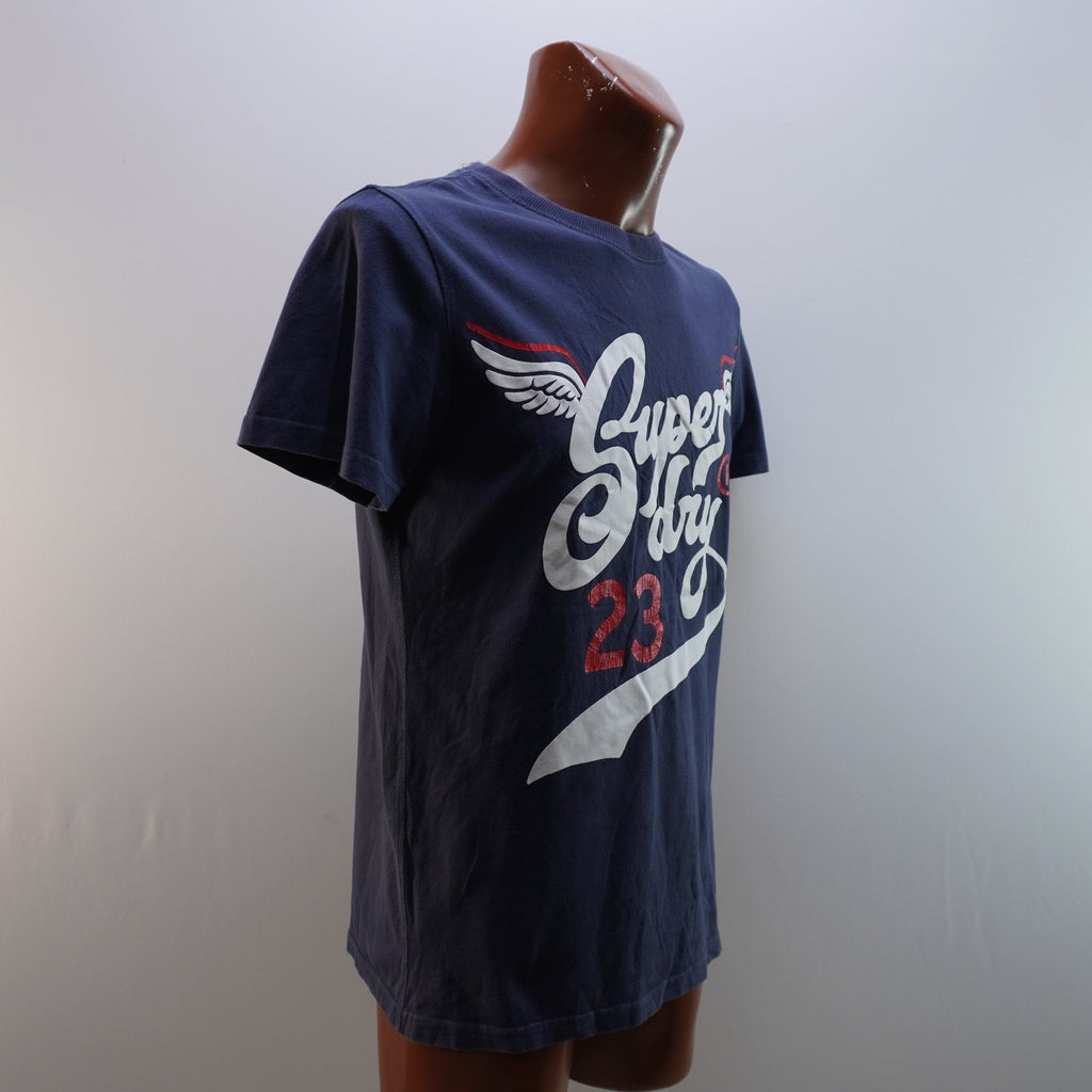 Camiseta Superdry para Hombre Usada - Azul Marino, L