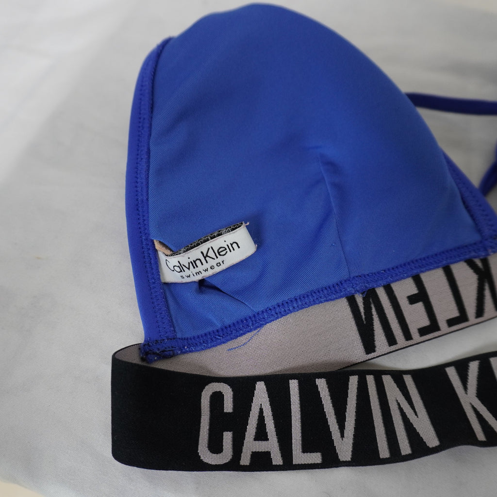 Vestido de Baño Calvin Klein para Mujer Usado - Azul, Muy Buen Estado