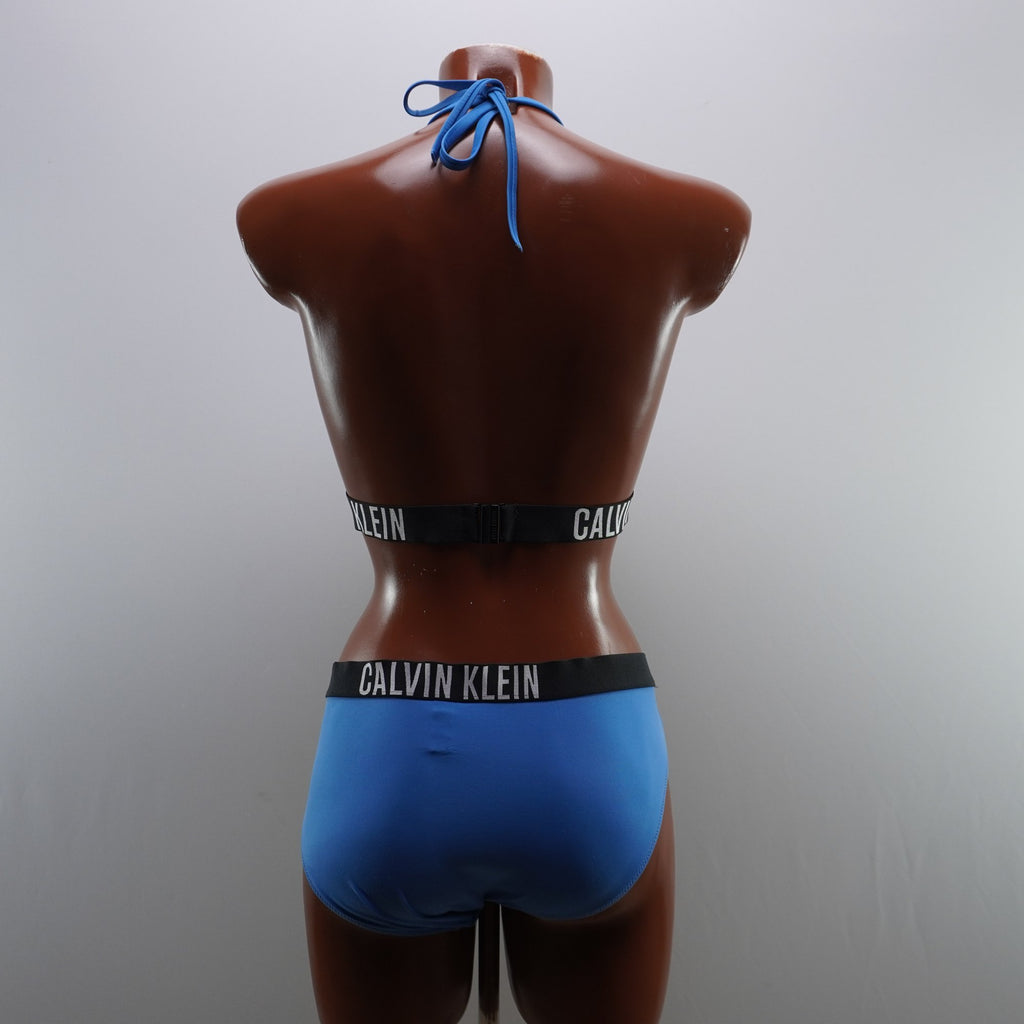 Vestido de Baño Calvin Klein para Mujer - Azul Marino, XL (Usado en Muy Buen Estado)