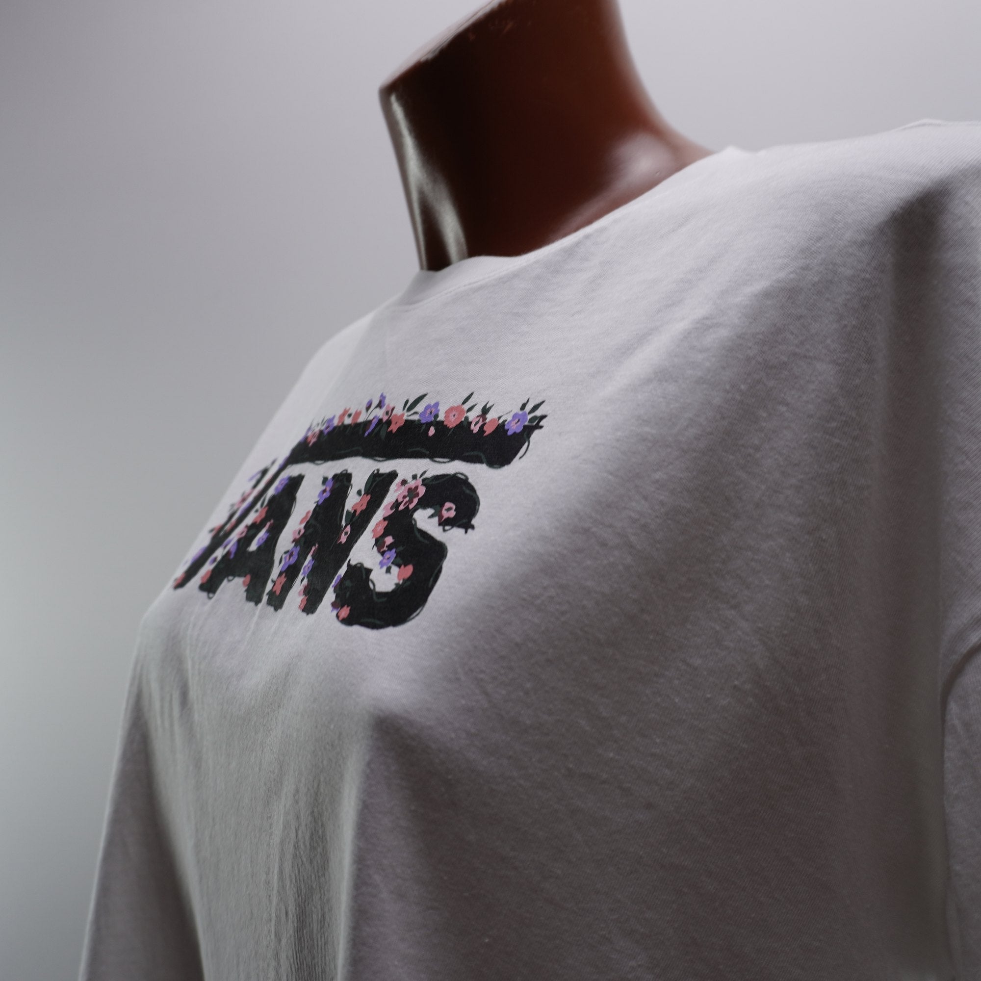 Camiseta Vans para Mujer Usada - Blanca, M