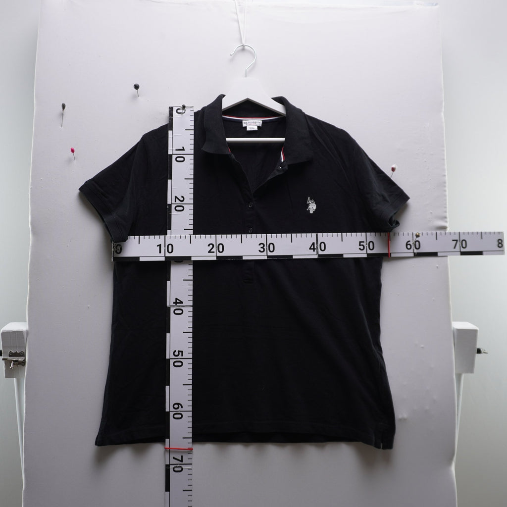 Camiseta U.S. Polo Assn. para Mujer Usada - Negra, XXL