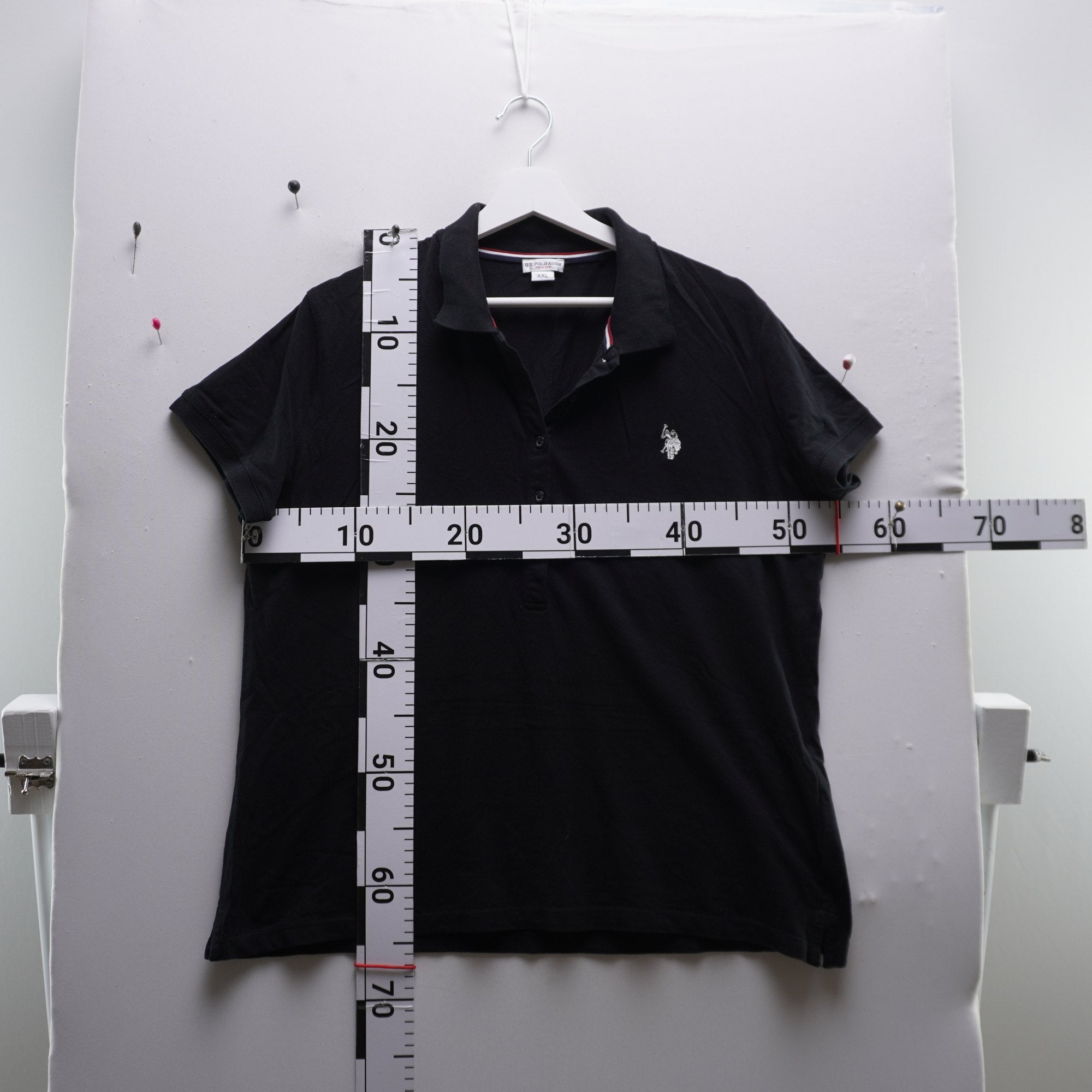 Camiseta U.S. Polo Assn. para Mujer Usada - Negra, XXL