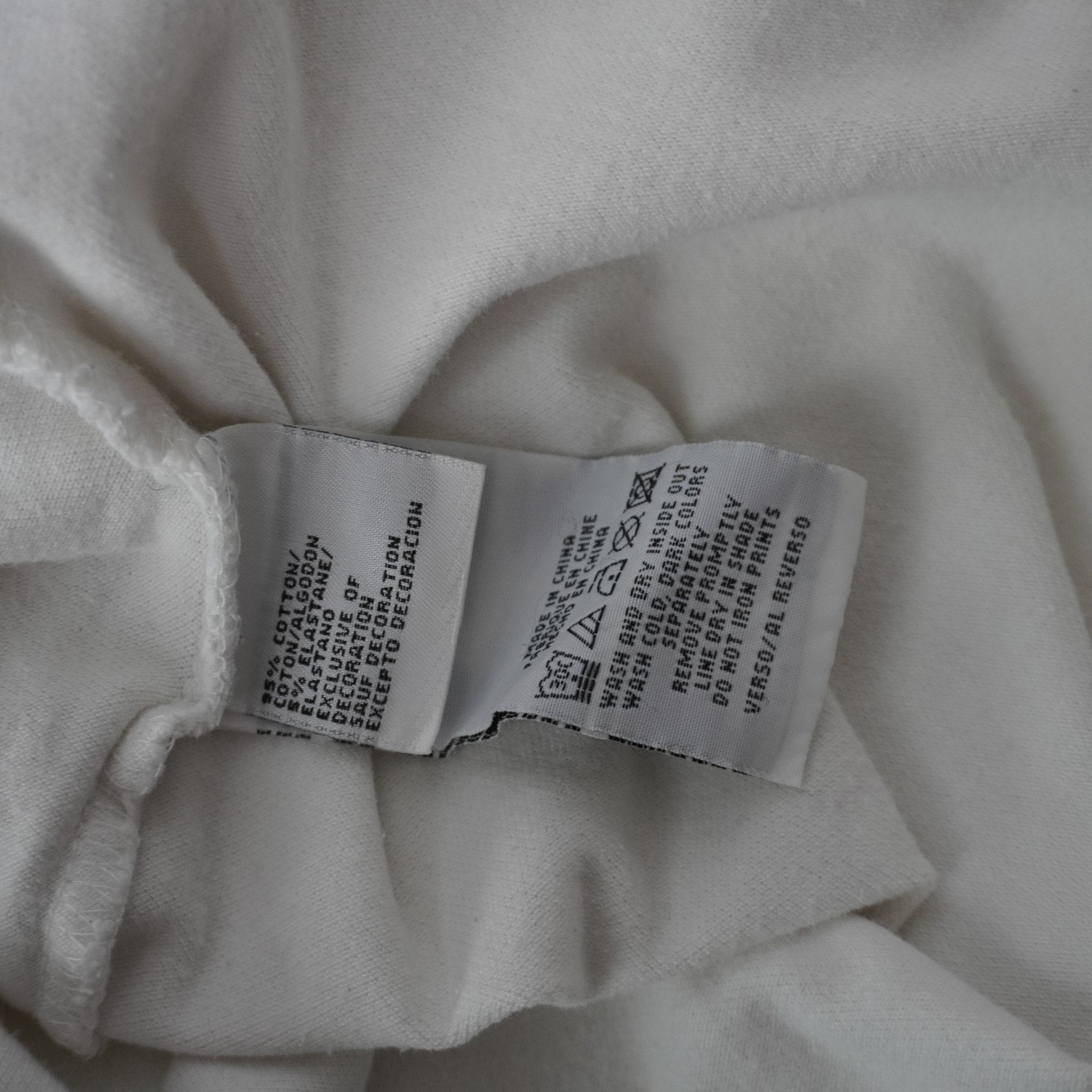 Camiseta de Manga Corta Tommy Hilfiger para Mujer Usada - Blanco, S