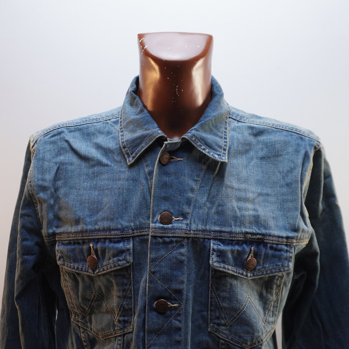 Cazadora Vaquera Wrangler para Hombre Usada - Azul, XL