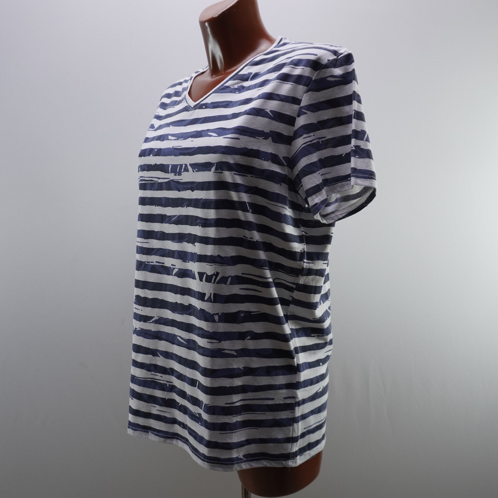 Camiseta de Manga Corta Guess para Mujer Usada - Azul, L