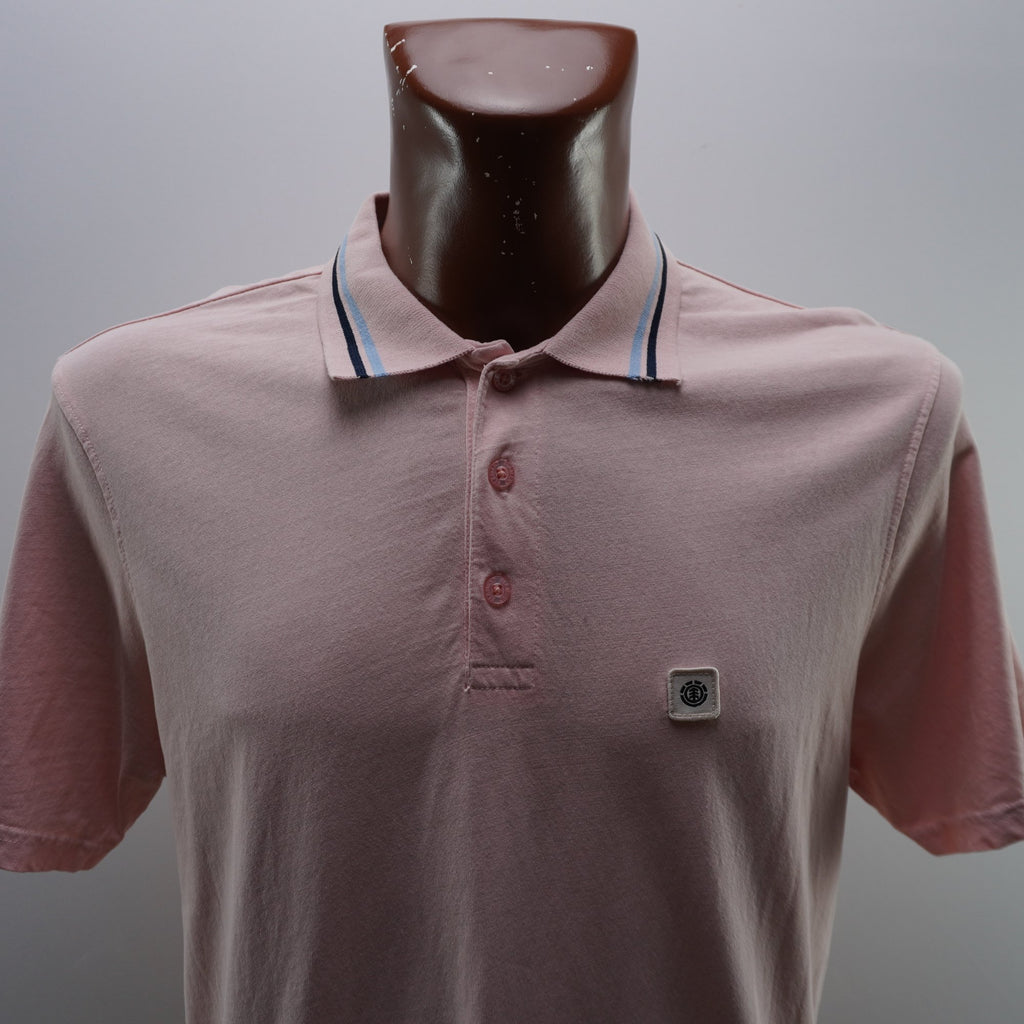 Camiseta de Manga Corta Element para Hombre Usada - Rosa, L