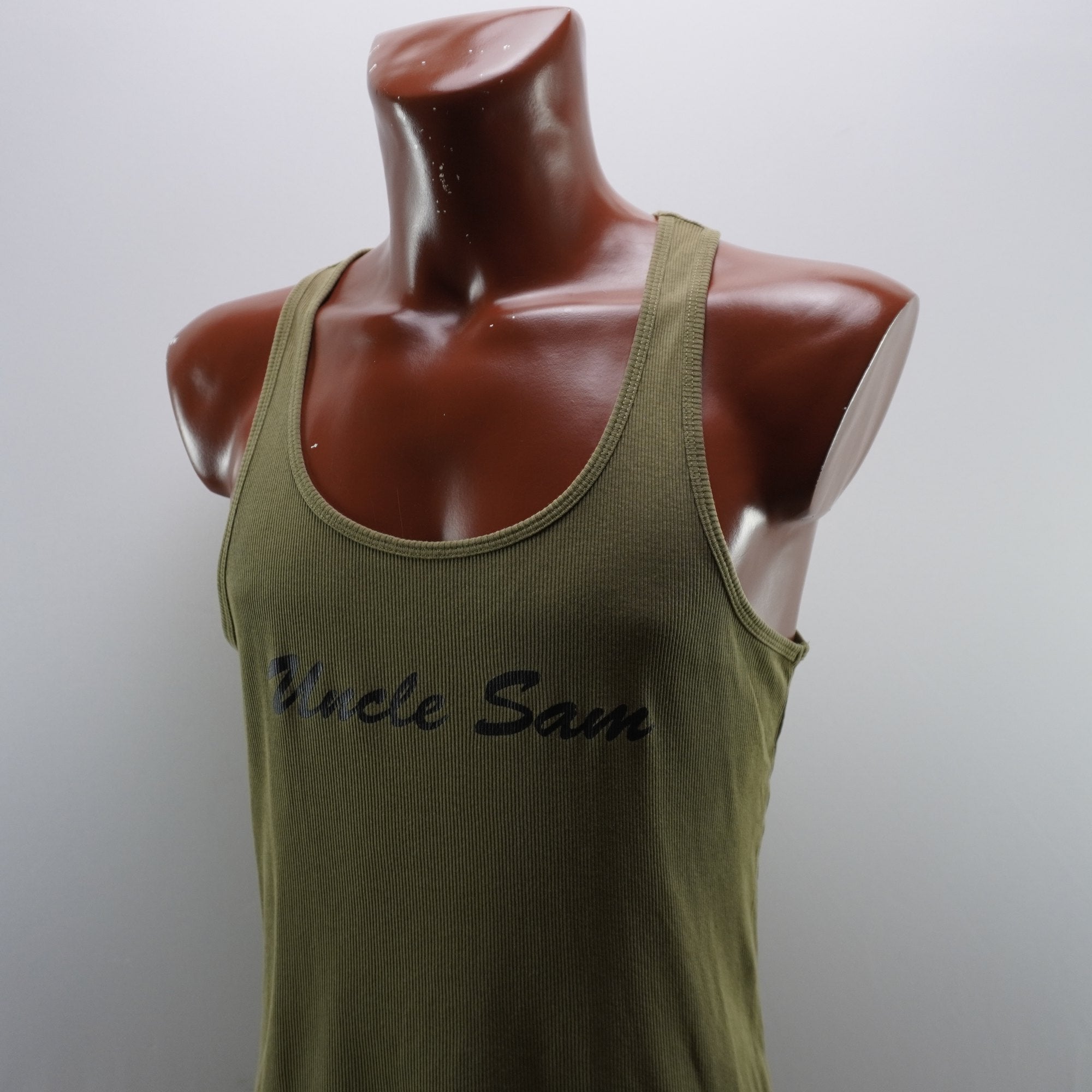 Camiseta de Manga Corta Under Sam para Hombre Usada - Verde, L