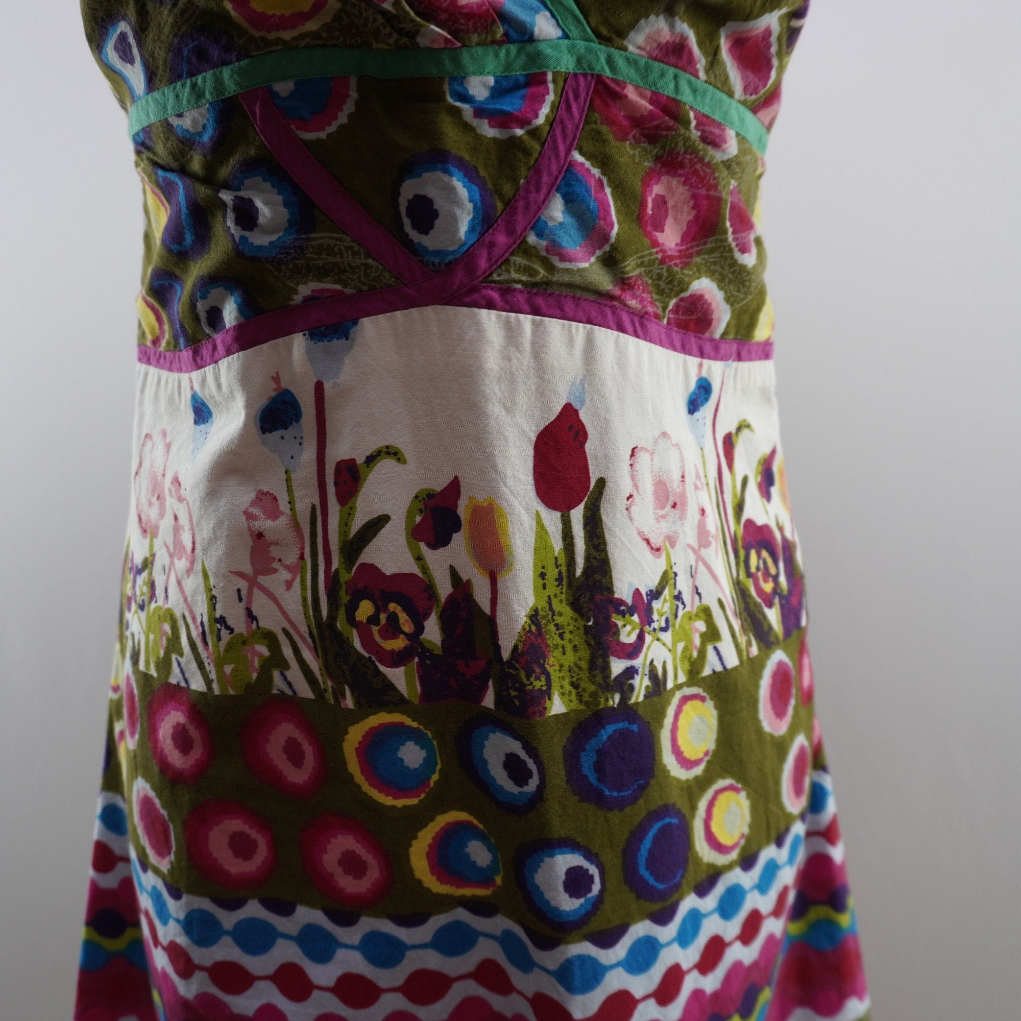 Vestido Desigual para Mujer Usado - Multicolor, L
