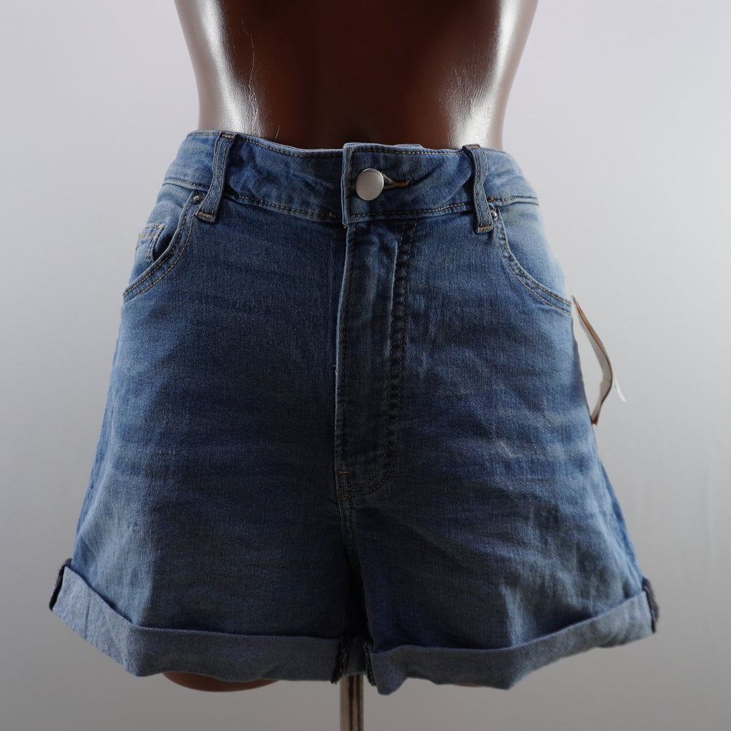 Pantalones Cortos Vaqueros H&M para Mujer Usados - Azul, XXL