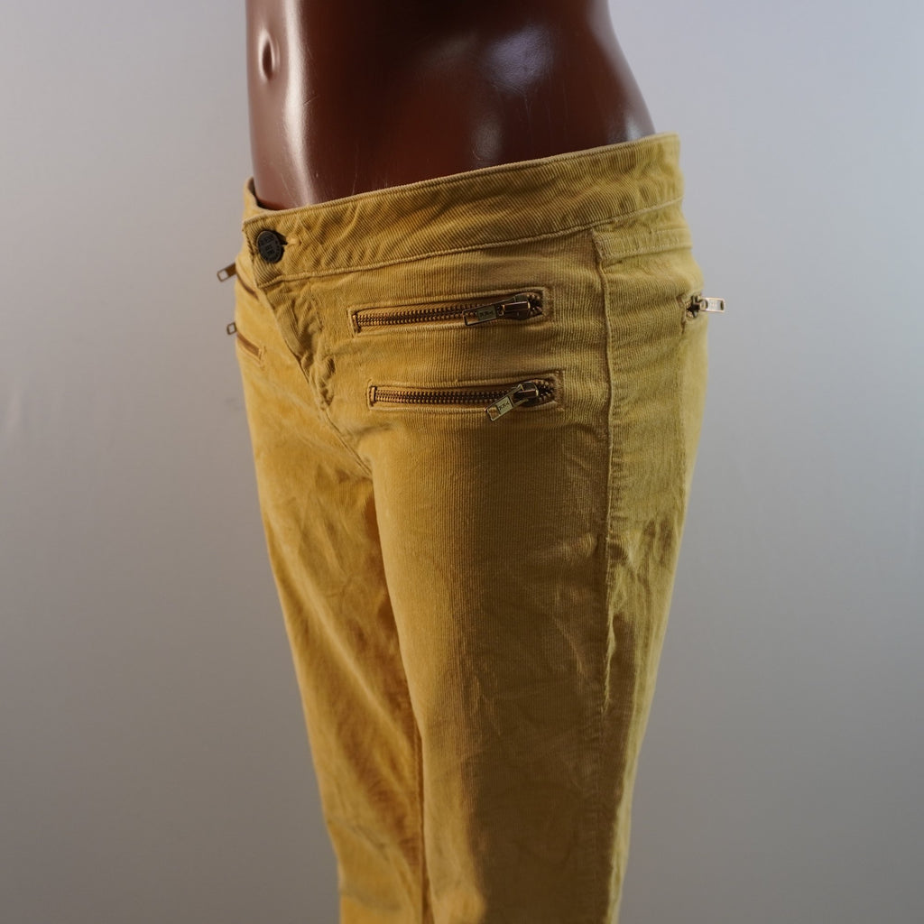 Vaqueros Guess para Mujer Usados - Mostaza, Talla 29