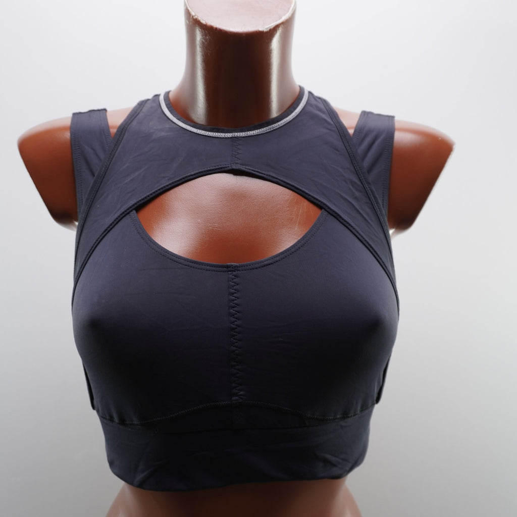 Top Corto Deportivo Adidas para Mujer Usado - Negro, L