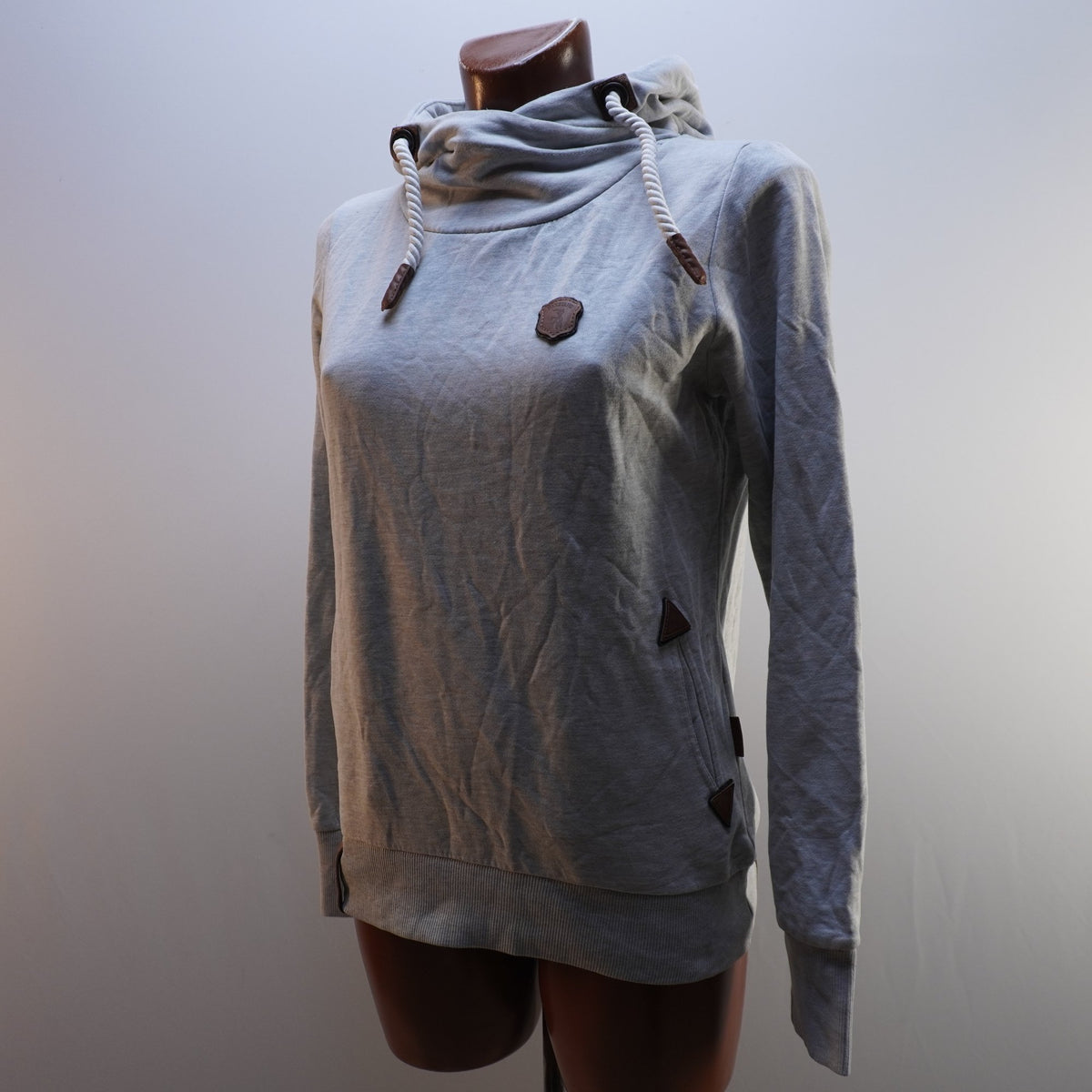 Sudadera con Capucha Naketano para Mujer Usada - Gris, M
