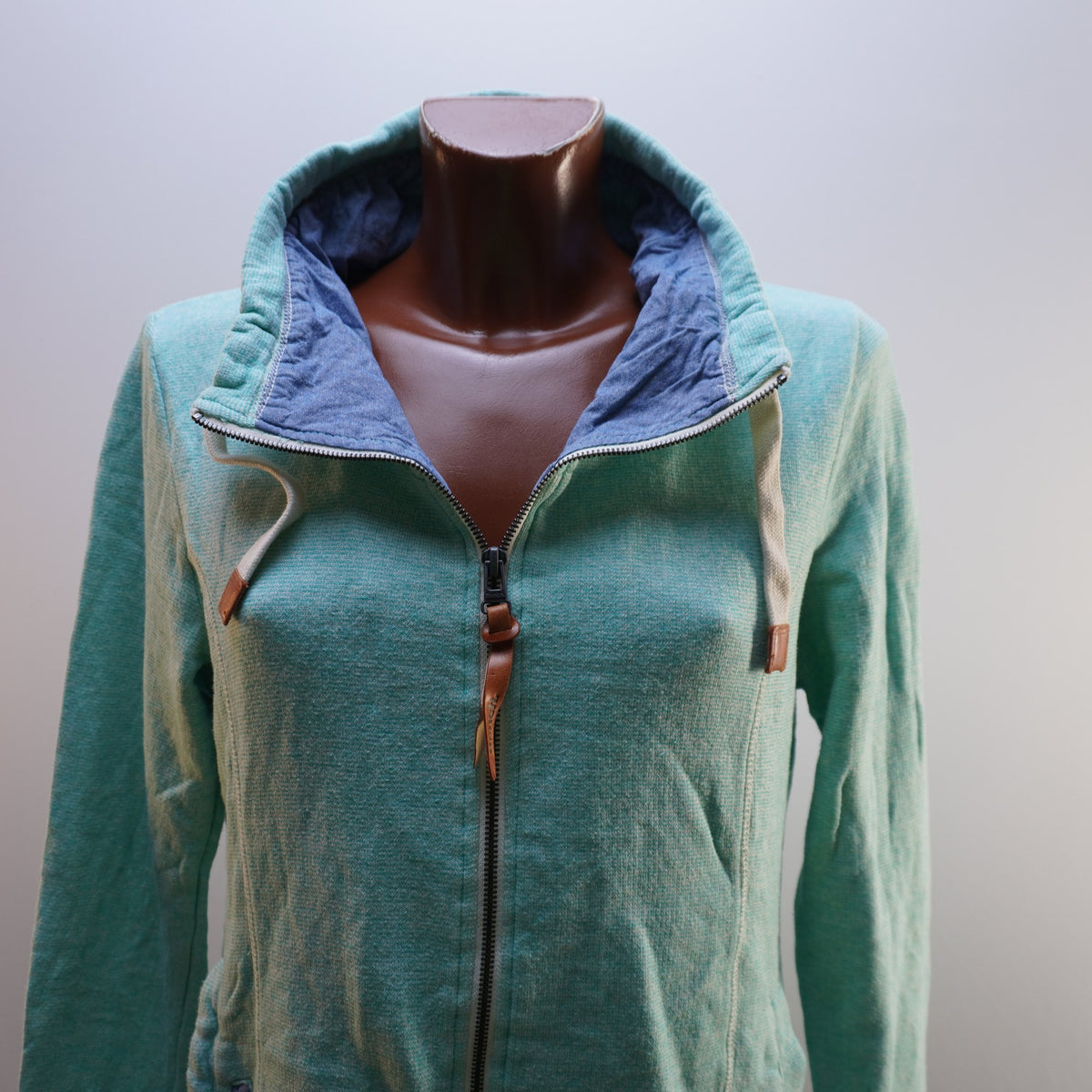Sudadera con Capucha Bench para Mujer Usada - Verde, M
