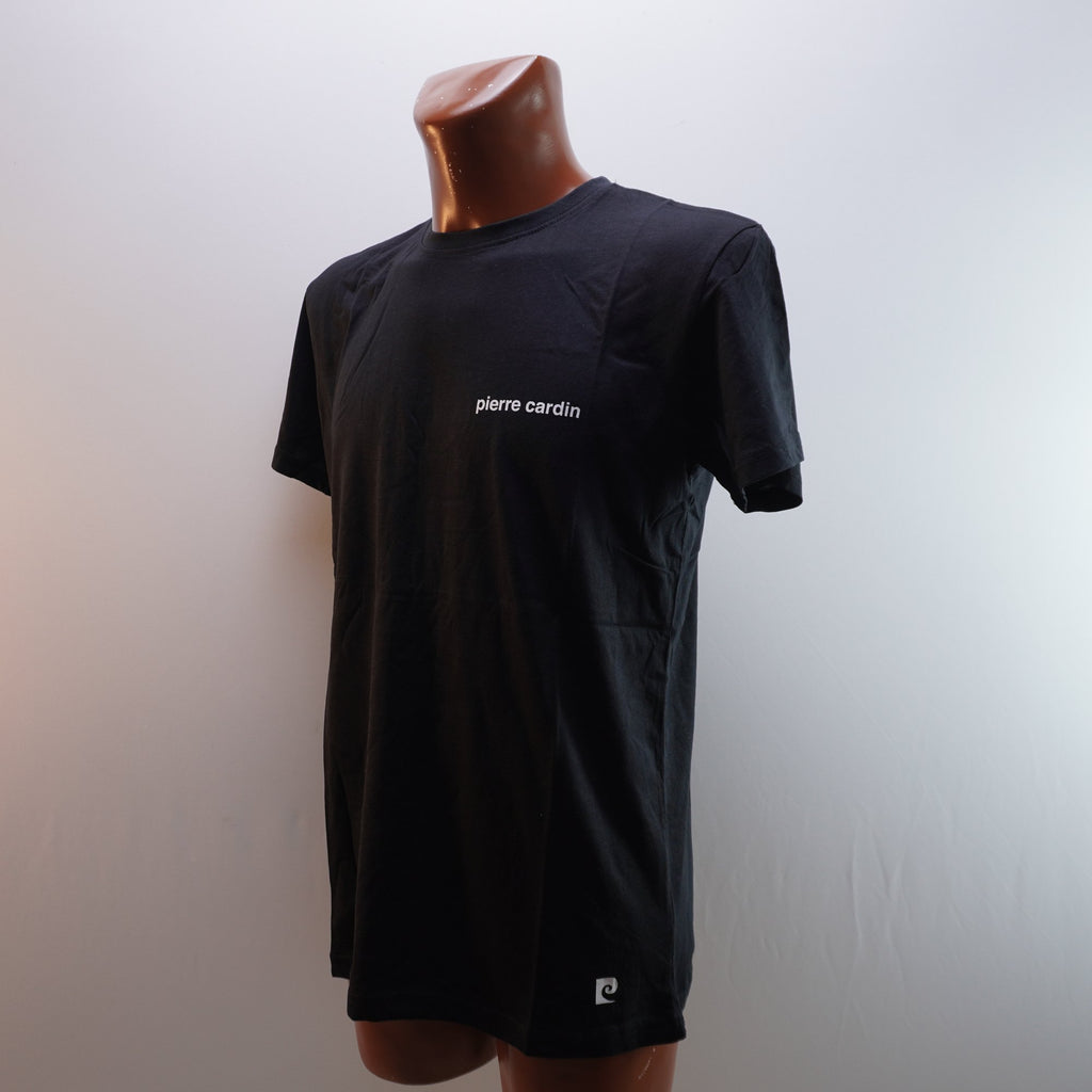 Camiseta de Manga Corta Pierre Cardin para Hombre Usada - Negra, L