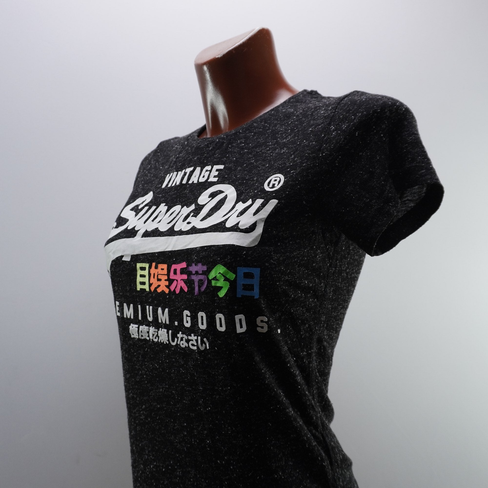 Camiseta Superdry para Mujer Usada - Negra, S