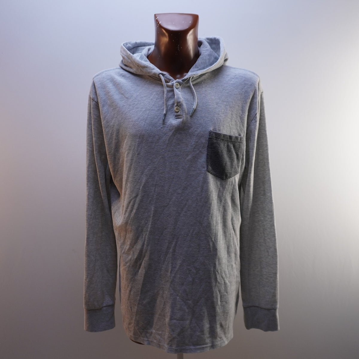 Sudadera con Capucha Quiksilver para Hombre Usada - Gris, XXL