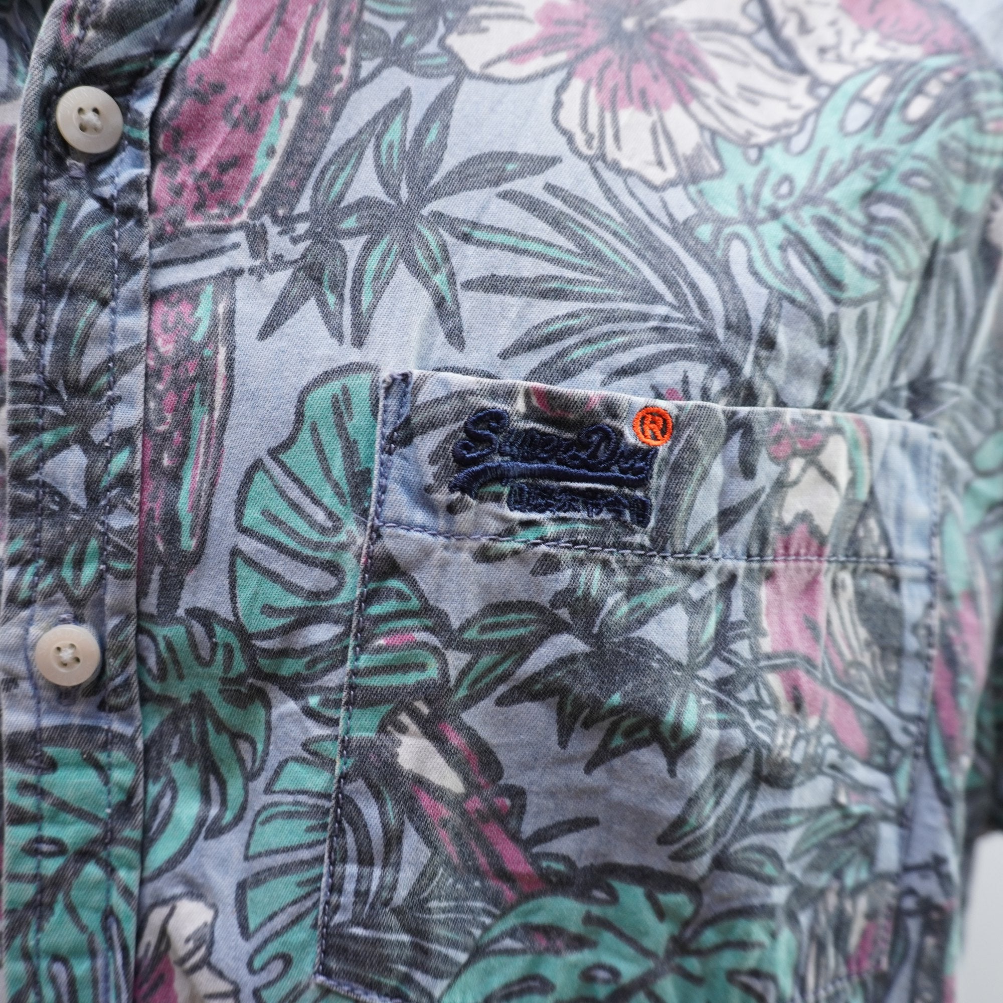 Camisa Superdry para Hombre Usada - Multicolor, XXXL