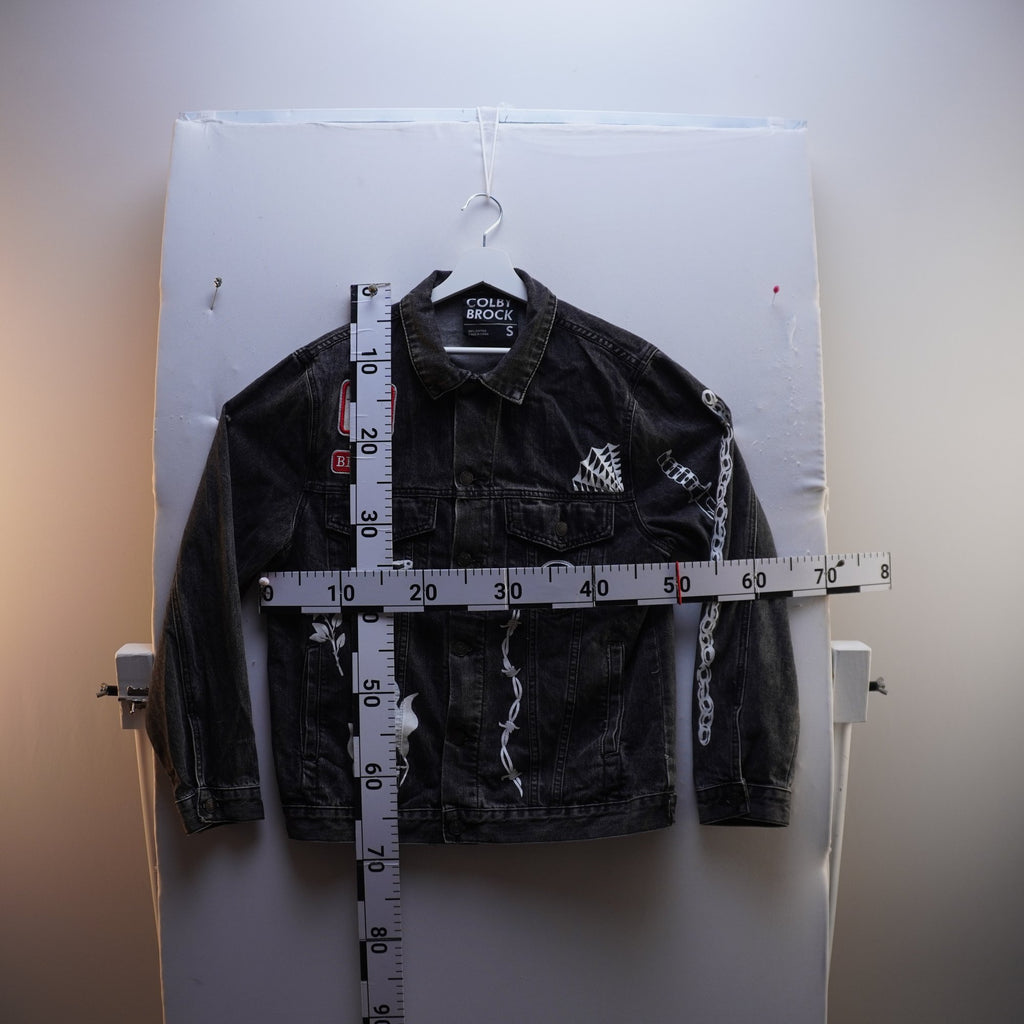 Sudadera con Capucha Colby Brock para Hombre Usada - Negra, Pequeño (S)