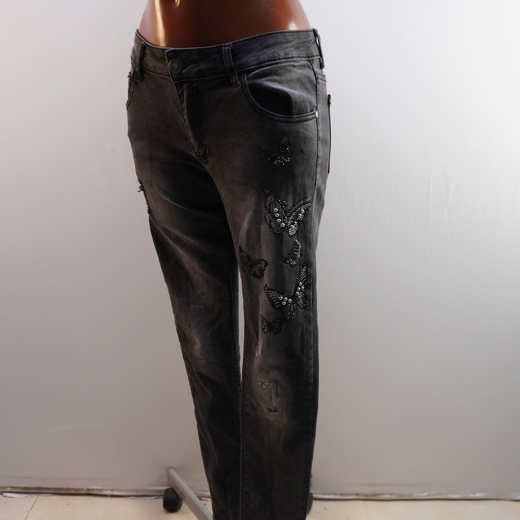 Vaqueros Italian Style para Mujer Usados - Negros, M