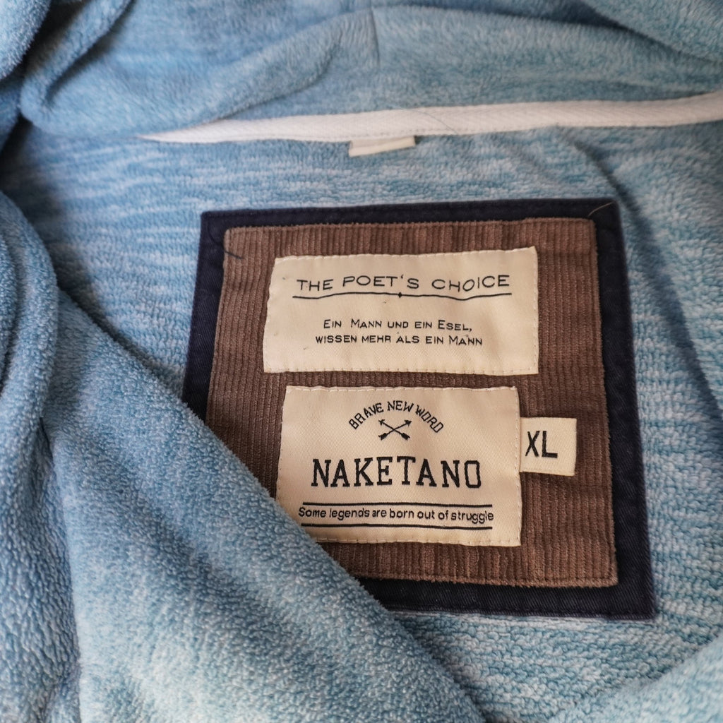 Sudadera con Capucha Naketano para Mujer Usada - Azul, XL