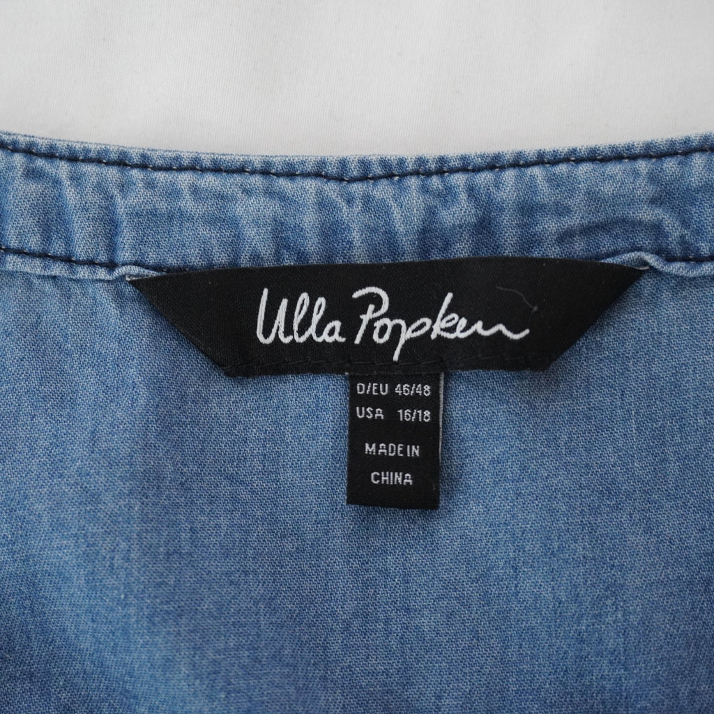 Camisa Ulla Popken para Mujer Usada - Azul, XXXL