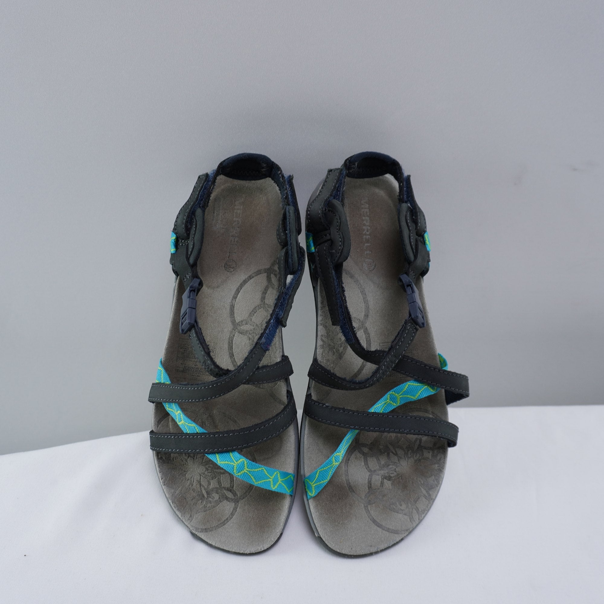 Sandalias Merrell para Mujer Usadas - Azul Marino, Talla 37