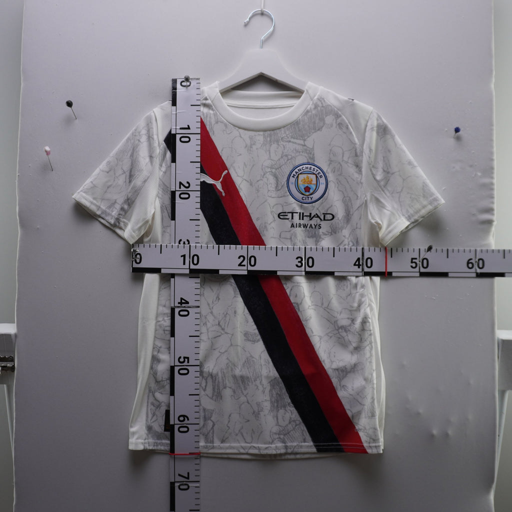 Camiseta de Manga Corta Puma Manchester para Otros - Blanca, Talla 164, Usada en Buen Estado