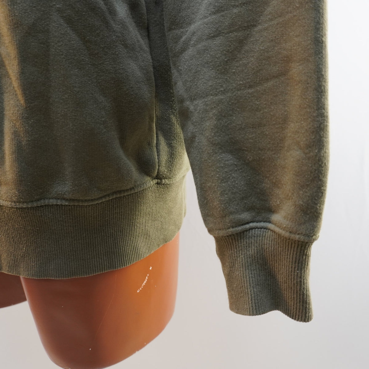 Sudadera con Capucha Alpha Industries para Hombre Usada - Verde, XL