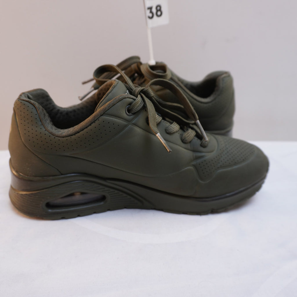 Zapatillas Skechers para Mujer Usadas - Verde, 38