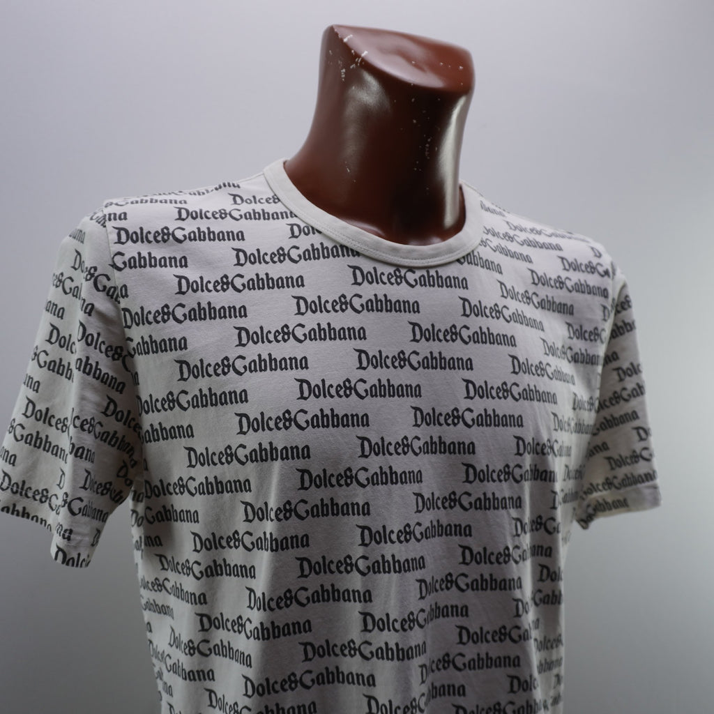 Camiseta Dolce Gabbana para Hombre Usada - Blanca, XXL