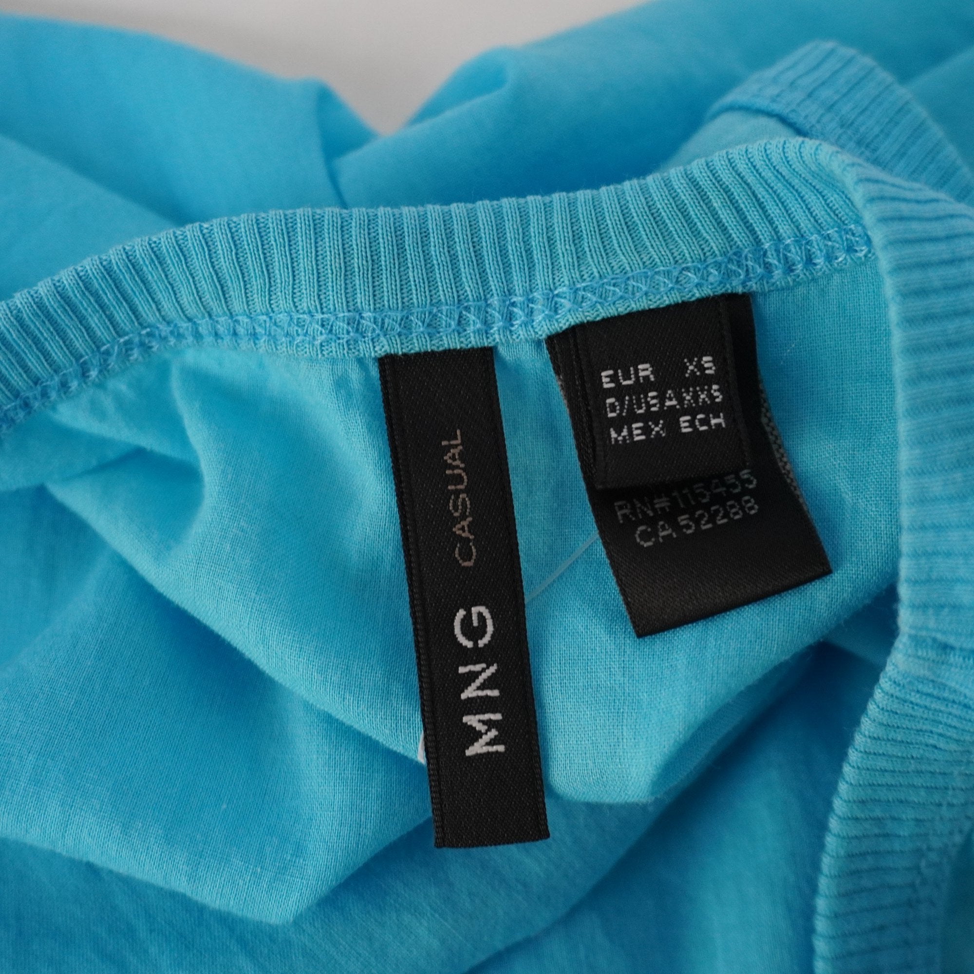 Camiseta sin mangas MNG para Mujer Usada - Azul, S
