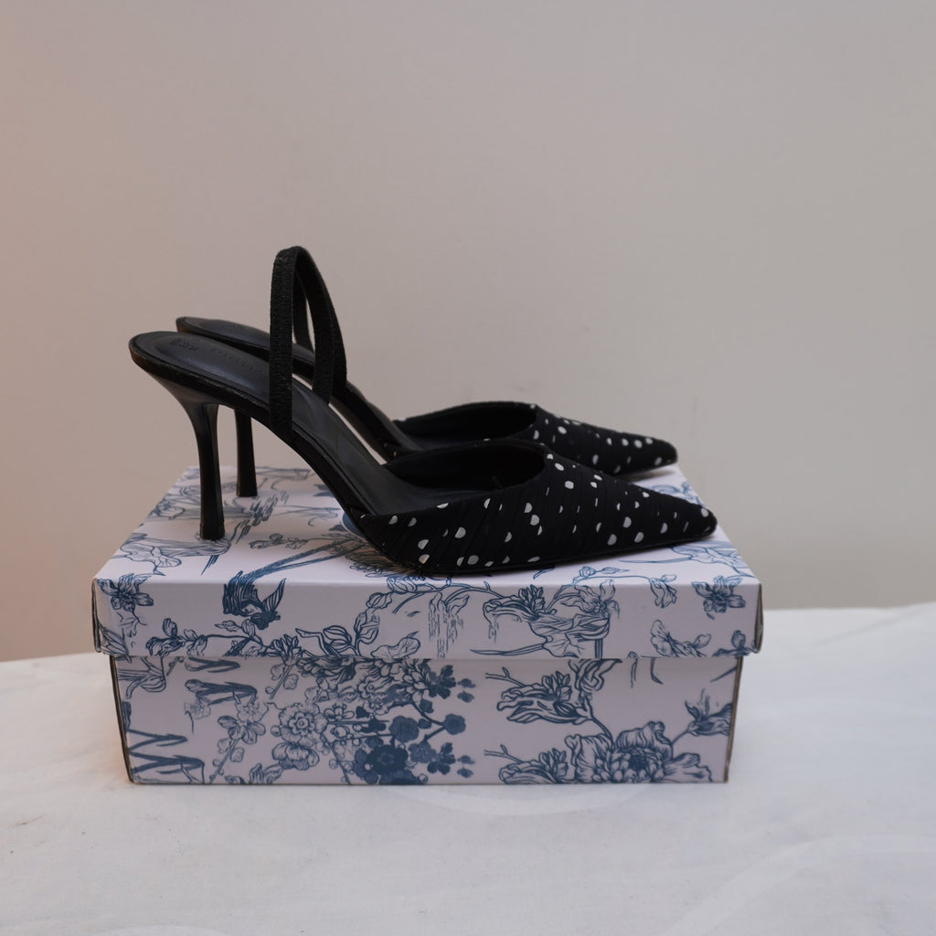 Tacones Primark para Mujer Usados - Negros, Talla 39