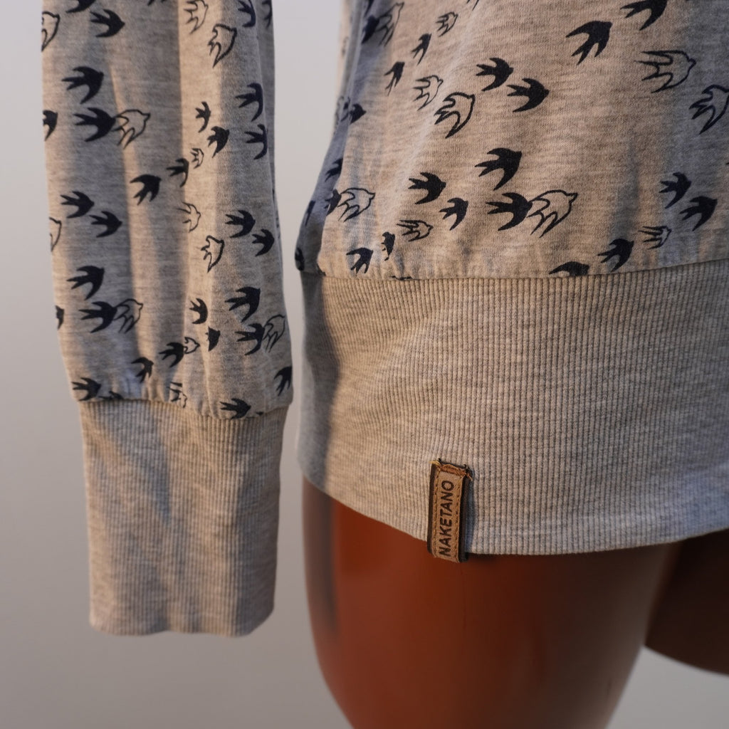 Sudadera con Capucha Naketano para Mujer Usada - Gris