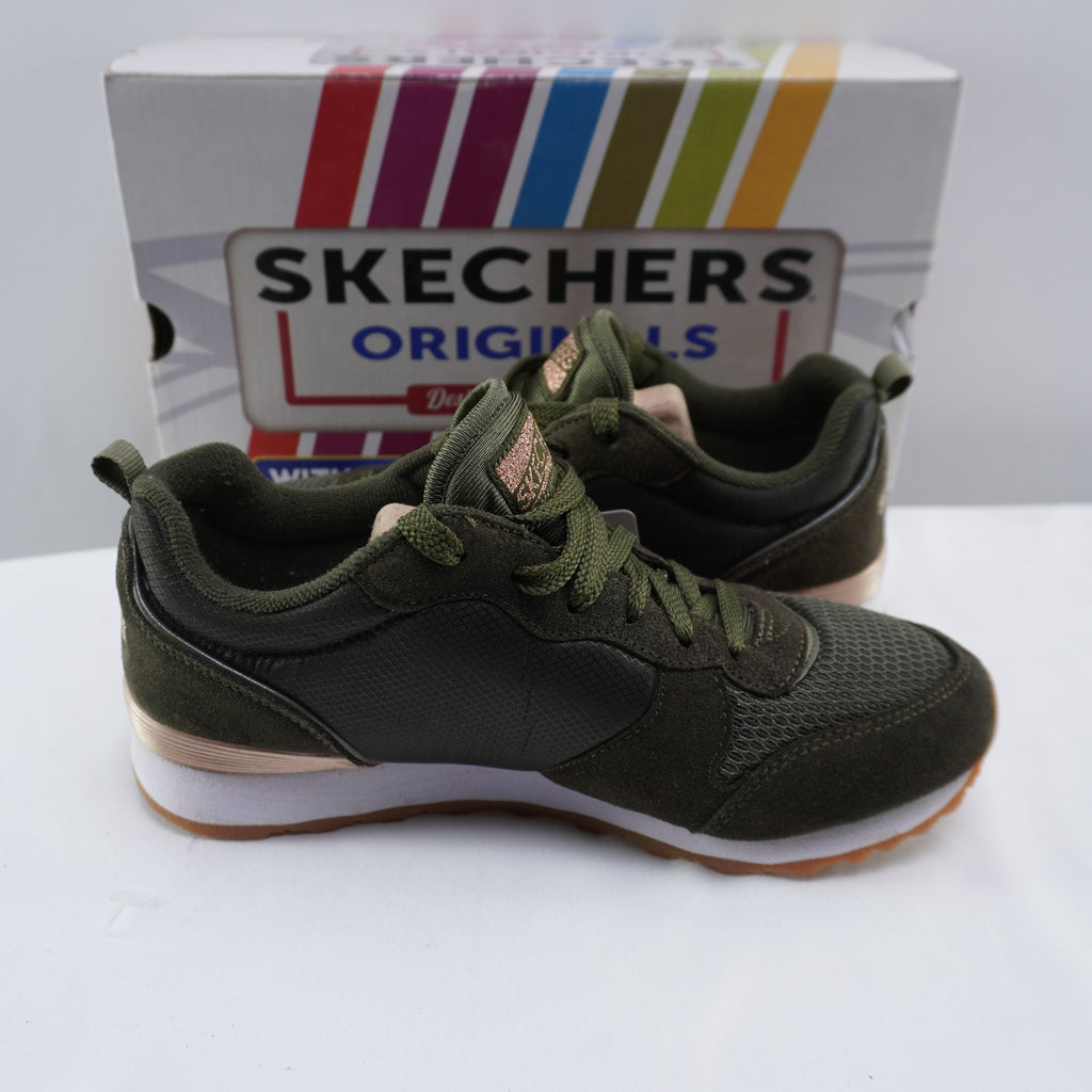 Zapatillas Skechers para Mujer Nuevas - Verde, Talla 38