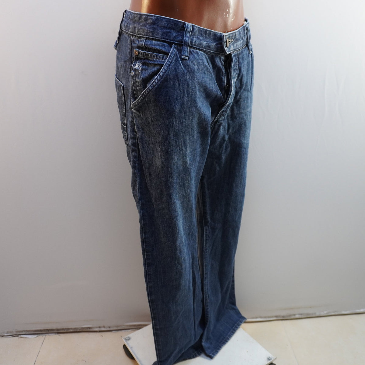 Vaqueros Calvin Klein para Hombre Usados - Azul, Mediano (M)