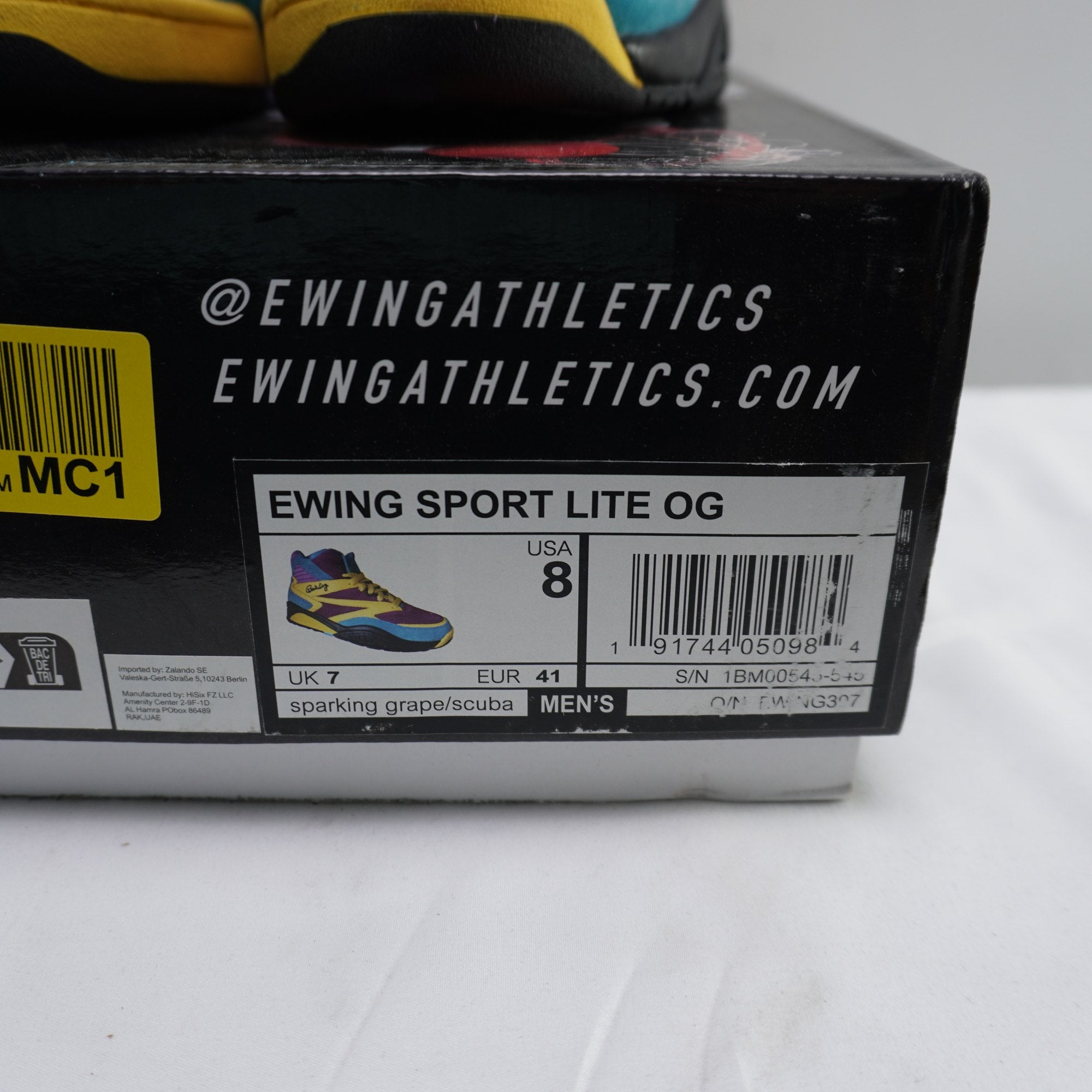 Zapatillas Patrick Ewing 33 para Hombre Usadas - Multicolor, Talla 41