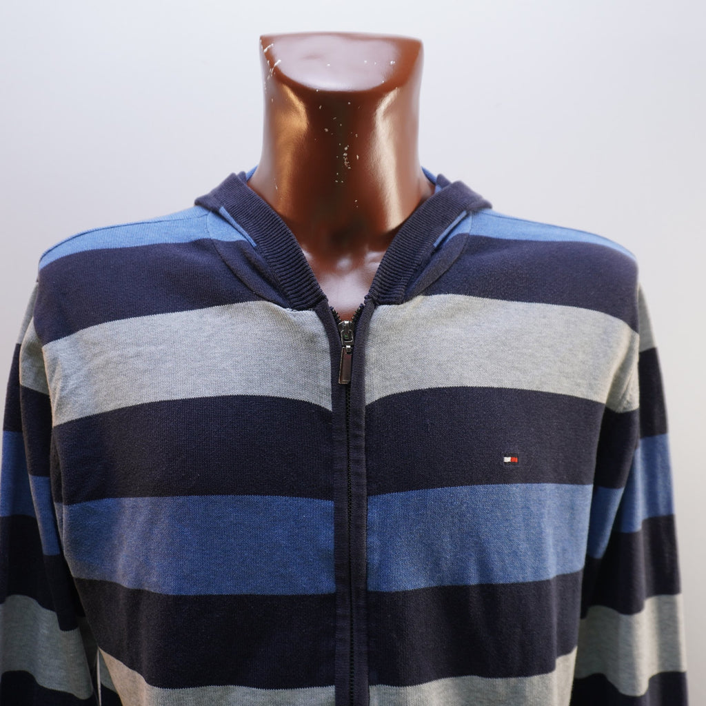 Sudadera con Capucha Tommy Hilfiger para Hombre Usada - Azul Marino, XL