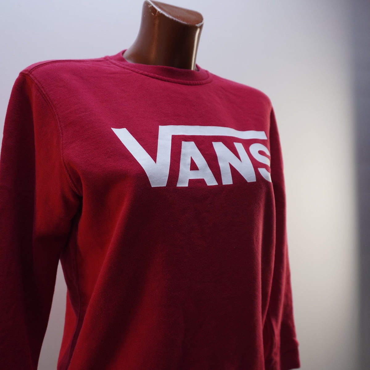 Sudadera con Capucha Vans para Mujer Usada - Roja, XL