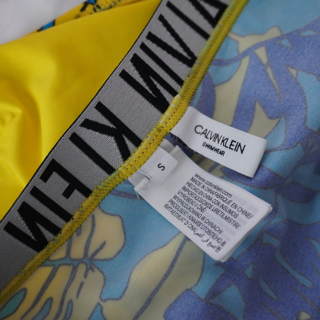 Parte Superior de Traje de Baño Calvin Klein para Mujeres Usada - Multicolor, S
