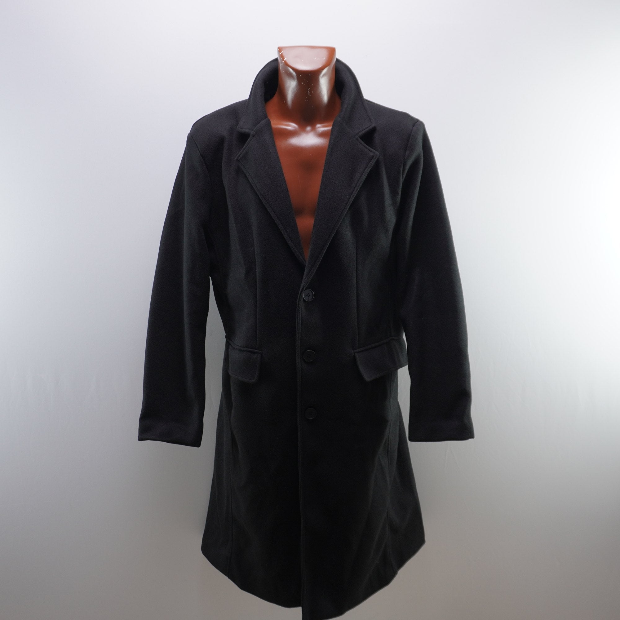 Sobretodo Italian Style para Hombre Usado - Negro, XL